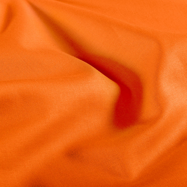Cretonne fabric Unicolour Orange