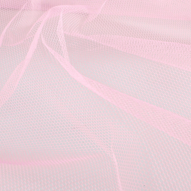 Tulle fabric Unicolour Light Pink