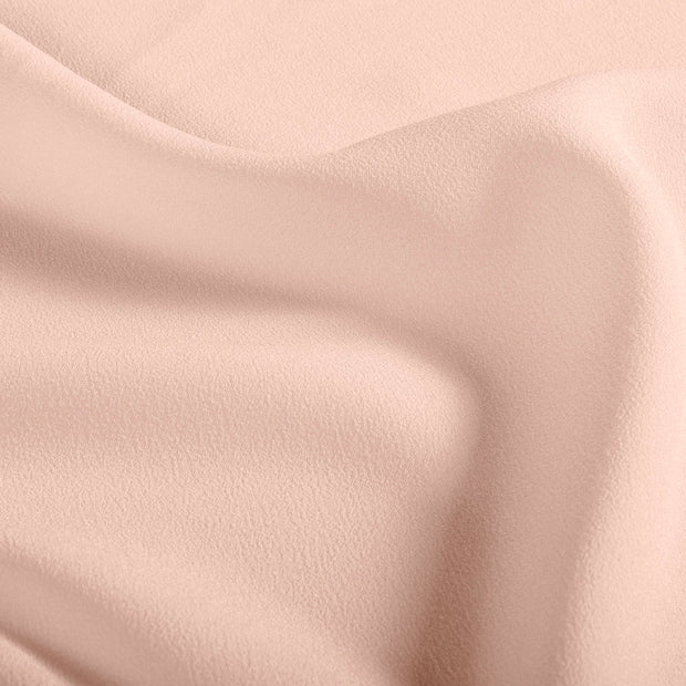 Crêpe Georgette fabric Unicolour Salmon