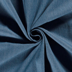Jeans vorgewaschen Uni Indigoblau