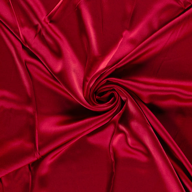 Satin fabric Red 