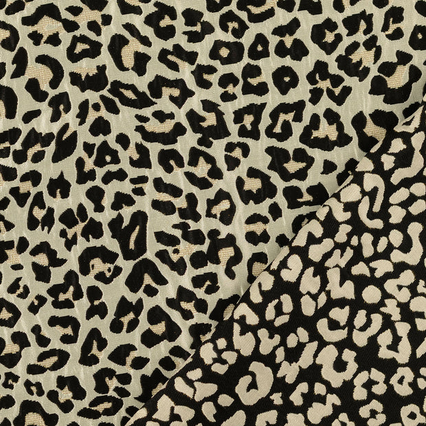 Jacquard fabrik Schwarz 