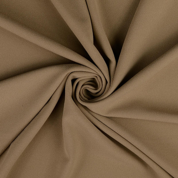 Jersey de Polyester tissu Beige 