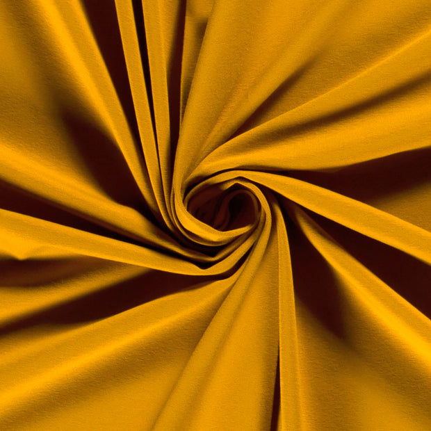 Jersey fabric Unicolour Oker
