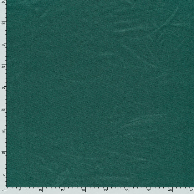 Heavy Knit fabric Melange Dark Green