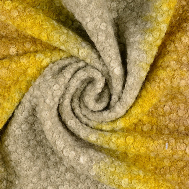 Bouclé fabric Yellow 