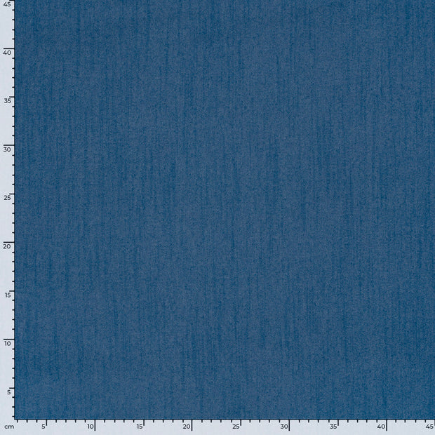 Denim Stretch fabric Unicolour Indigo