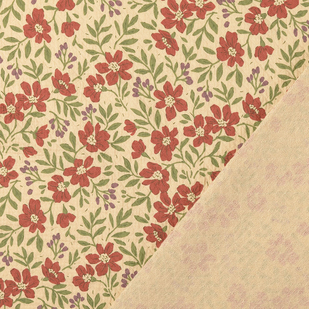  fabric Nude printed 
