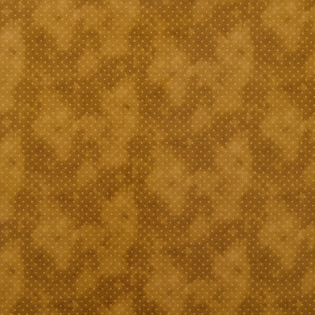 Cotton Poplin fabric Geometric pattern Brown