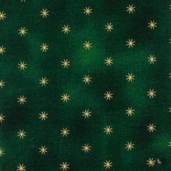 Cretonne Kerstmis Bos Groen