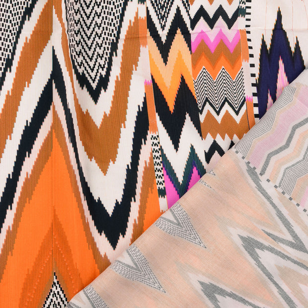 Viscose Poplin fabric Multicolor 