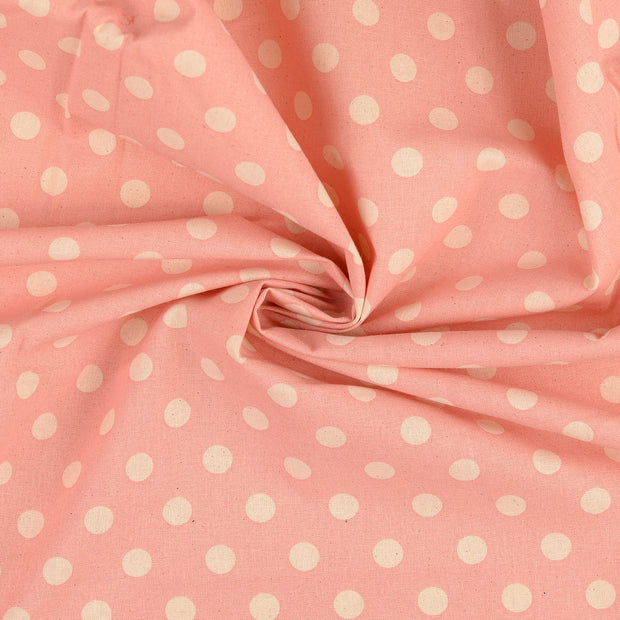Cretonne tissu Rose clair 