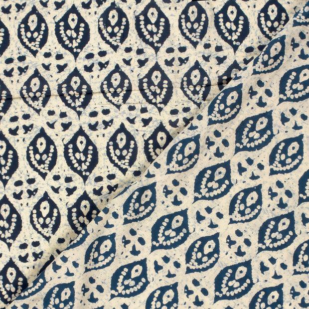 Voile stof Abstract 