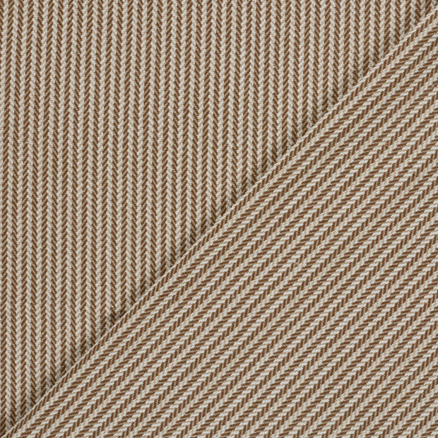 Jacquard fabric Stripes brushed 
