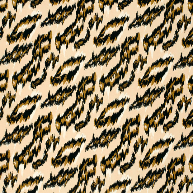Viscosa Poplin tela Camel mate 