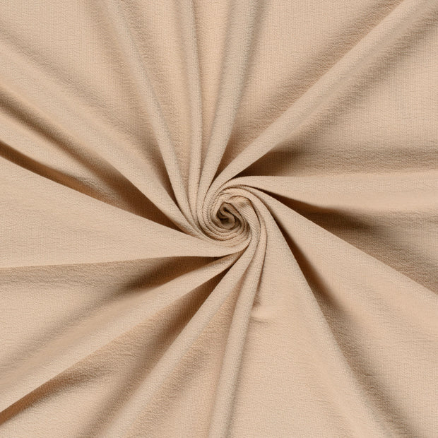 Terry Krepp fabrik Beige 