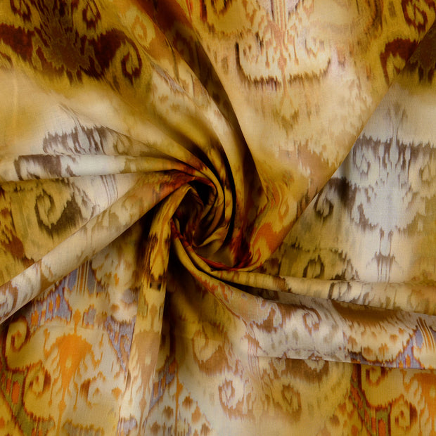 Voile fabric Brown 