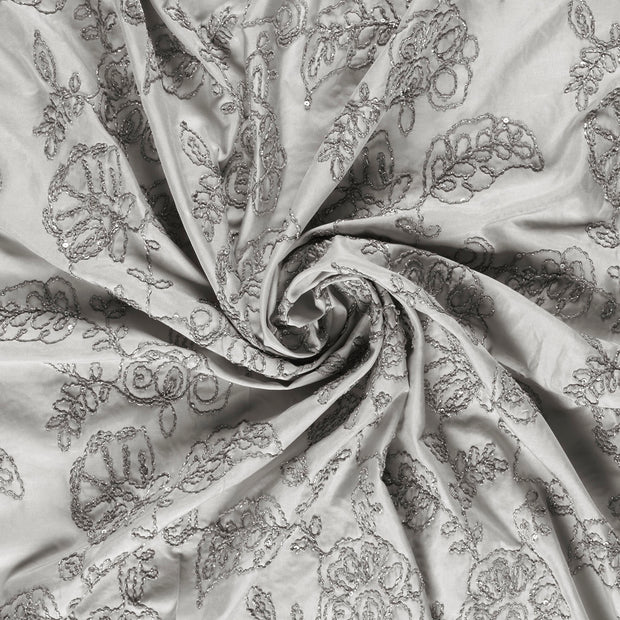 Woven Polyester fabric Light Grey 