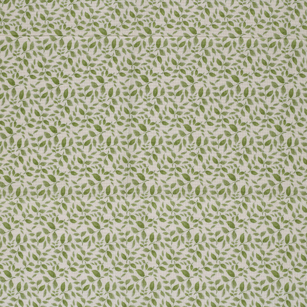 Waffle piqué fabric Mint matte 