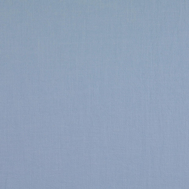 Popeline de Coton tissu Bleu clair