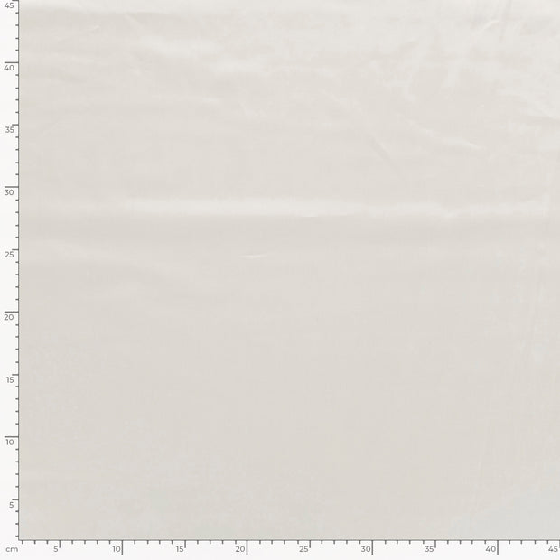 Satin fabric Unicolour Off White