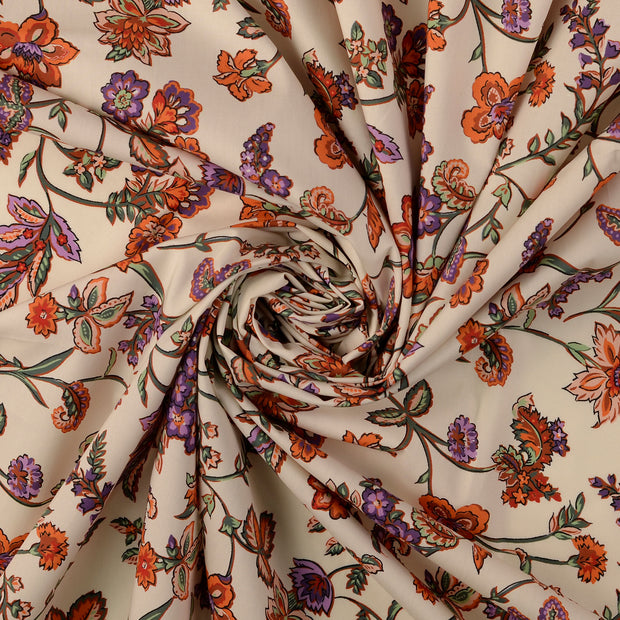 Cotton Poplin fabric Multicolor 
