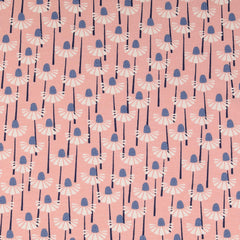 printed Flowers Pink