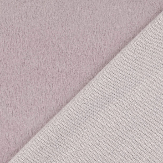 Fausse Fourrure tissu Lilas 