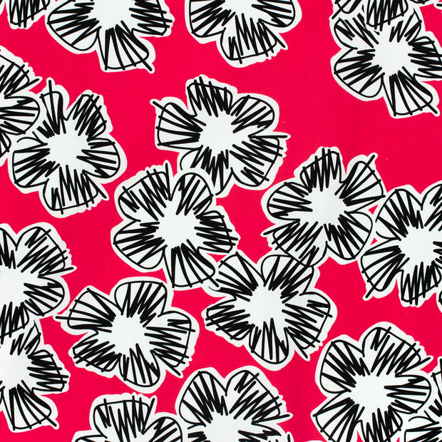 Cotton Satin fabric Dark Red silk matte 