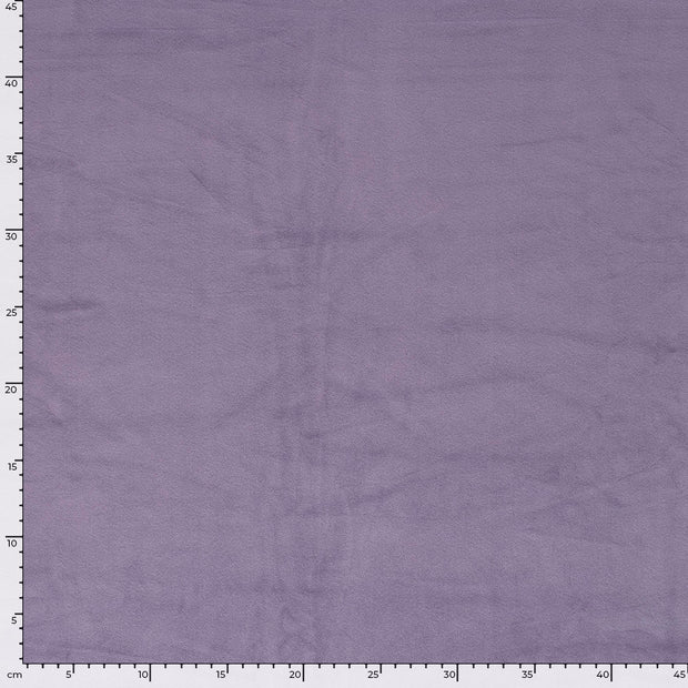 Supersoft Velvet fabric Unicolour Lavender