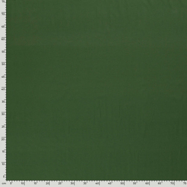 Jersey tissu Unicolore Vert foncé