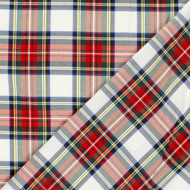 Gabardine Stretch fabric Checks 