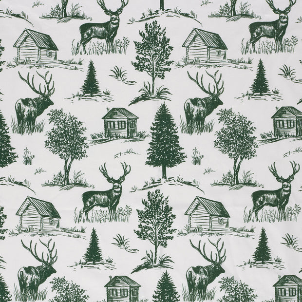Jersey tissu Vert doux 