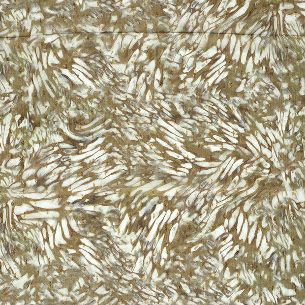 Chiffon fabric Brown semi-transparent 