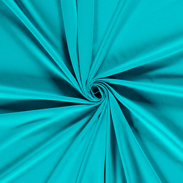 Jersey stof Turquoise 