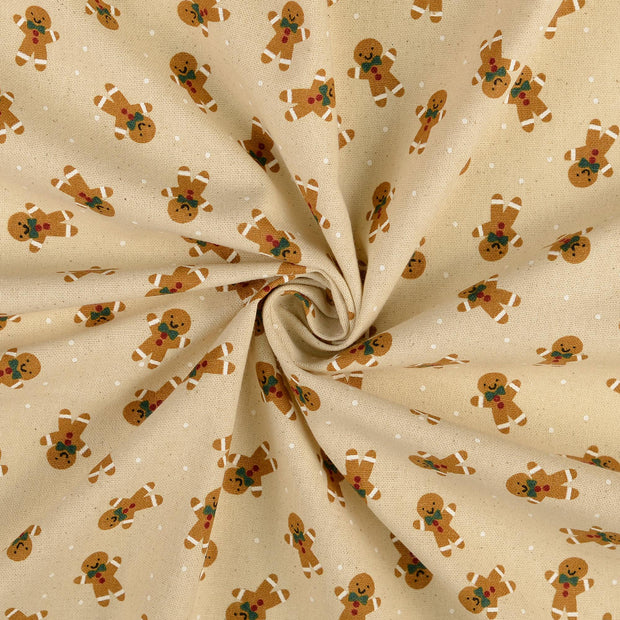 Canvas tissu Blanc cassé 