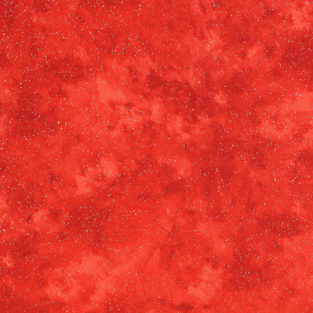 tissu Batique Rouge