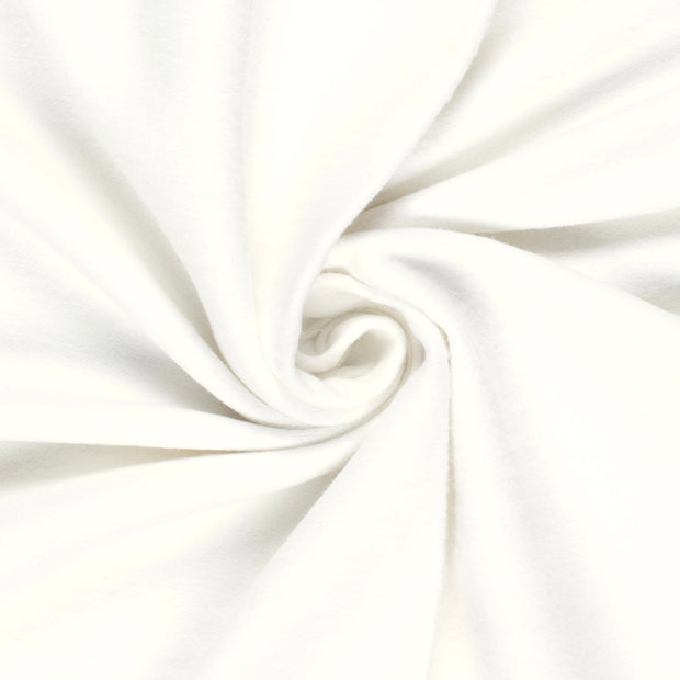 Molton fabric Unicolour Off White