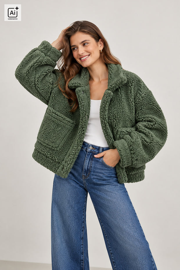 Teddy fabrik Uni Mint