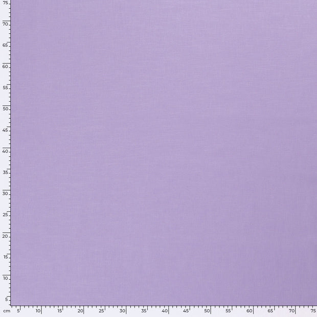 Linen fabric Unicolour Lila