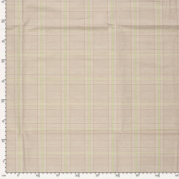 Bengaline tissu Abstrait Beige