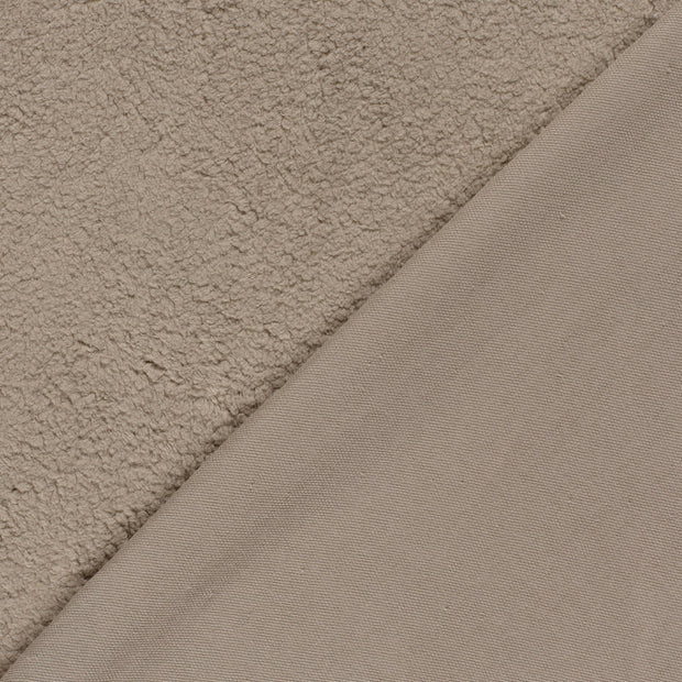 Teddy fabric Unicolour 