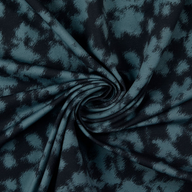 French Terry tissu Noir 
