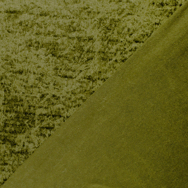 Velours fabric Unicolour crushed 