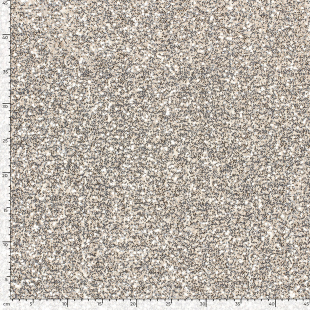 Mesh fabric Unicolour Silver