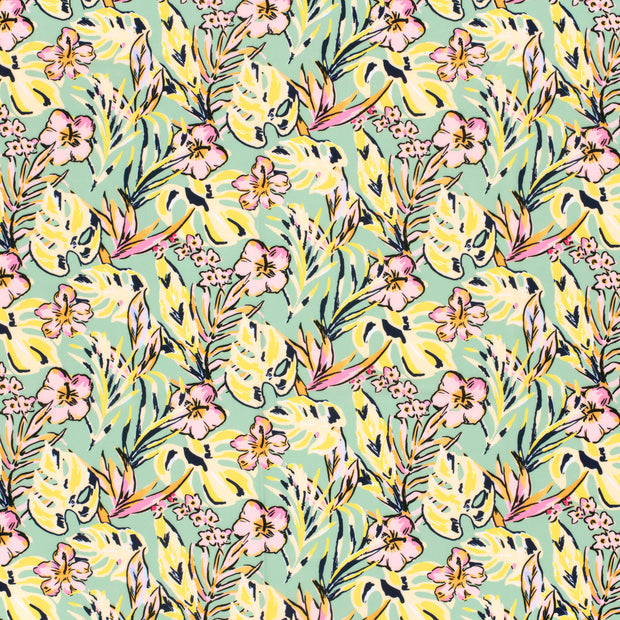 Swimwear Jersey UPF50 Recycled tissu Jaune 