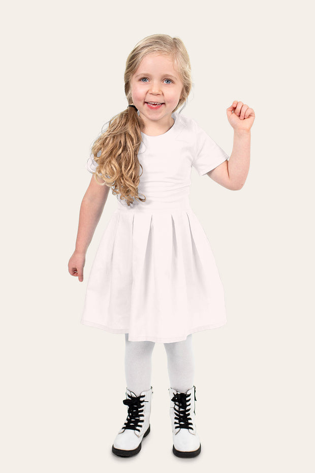 Viscose Poplin fabric Unicolour Off White