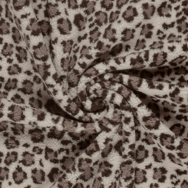 Fausse Fourrure tissu Camel 