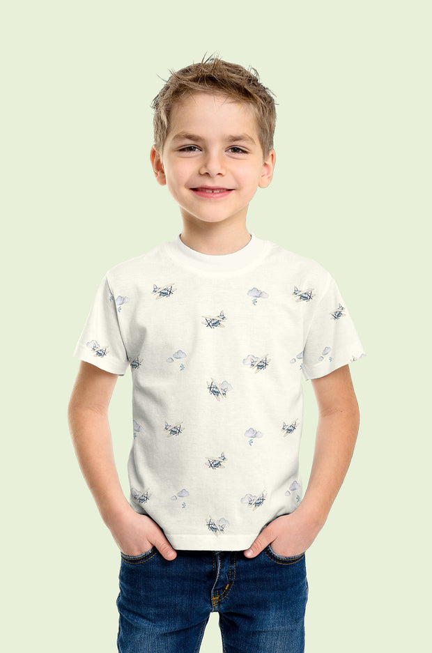 Cotton Jersey GOTS organic fabric Off White