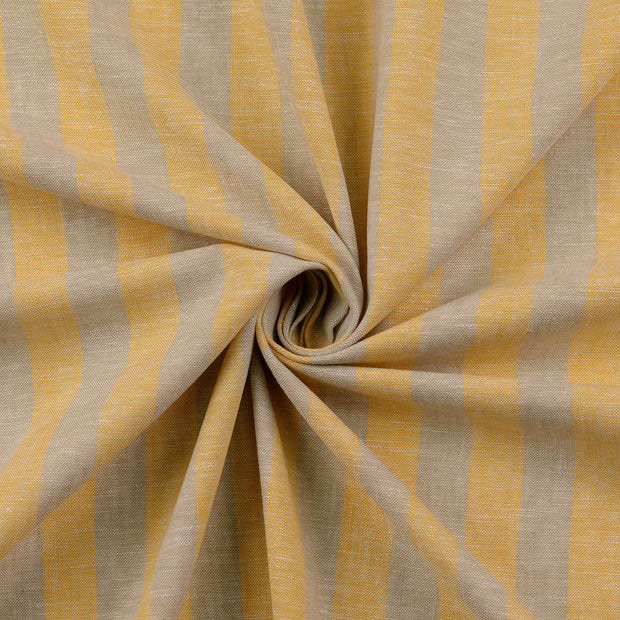 Linen fabric Yellow 